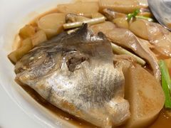 鲳鱼烧年糕-荣轩(新荣记环球金融中心店)