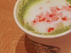 樱花草莓茶拿铁-星巴克(常州丰臣国际广场店)