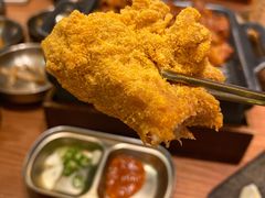 芝士味炸鸡-春熙台韩国料理·章鱼肥牛(西丽店)