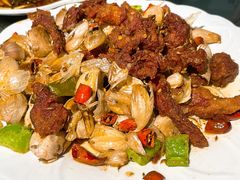 烤蒜爆酥肉-天添纸包鸡家常菜