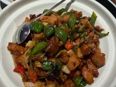 竹林小炒鸡。-老阿爸鲜鱼土菜(独墅湖店)