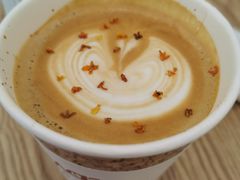桂花拿铁-Cafe on warm(丹霞店)