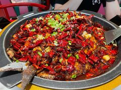 怪味鮰鱼-南锣肥猫·麻辣烤鱼·16年现烤现卖(财富购物中心店)