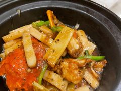 黑胡椒年糕爆肉蟹-稻香酒家·33年老字号·港式粤菜(富邦中心店)