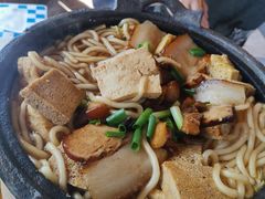 砂锅猪肉炖清水粉条-百花人家(清水田园店)