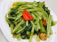 虾酱炒空心菜-肥仔文澳门猪骨煲(南京西路店)