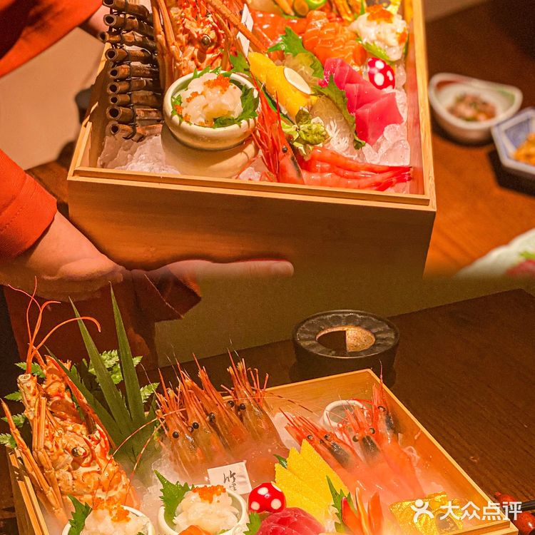 竹哩终于来绍兴了，刺身吃到撑