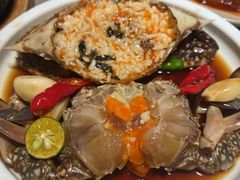 -草家酱蟹炭火烤肉店(珲春南路一店)