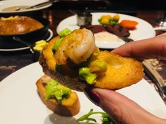 鲜虾牛油果莎莎-食间牛排(湖西路店)