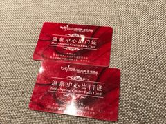 出门证-仁爱团泊湖温泉中心