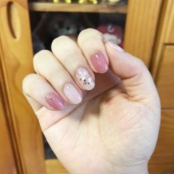 -手牵手美甲