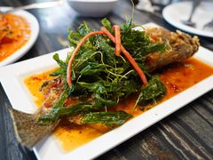 香煎鲈鱼-建兴酒家(素里翁分店)