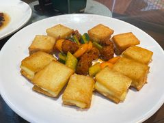 炸奶盒拼牛仔骨-猪肉婆私房菜(容桂总店)