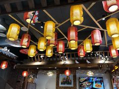 -东来菜馆•手抓海鲜家常菜•海鲜锅贴(鸽子窝店)