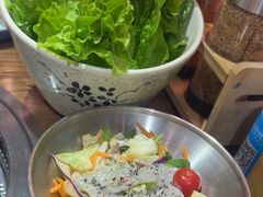 -明洞阿姨·韩式酱蟹烤肉·创意料理(三元桥店)