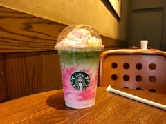 粉樱冰抹茶拿铁-星巴克(北京复兴路店)