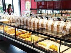 面包甜点陈列柜-锦鲤坊蛋糕(玉凤路店)