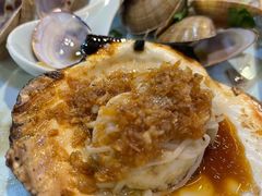 蒜蓉粉丝蒸扇贝-渔娘渔家丹东海鲜(东直门店)