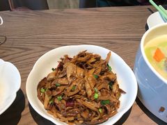 三层肉炒建瓯笋芽-四道菜·福建菜馆(新街口金鹰店)