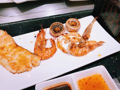 泰国黑虎虾-大渔铁板烧(大悦城店)