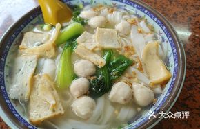 Chaozhou Meatball and Meat Slice Soup Noodles