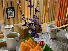 三文鱼刺身-栖川山葵家·寿喜锅·日式料理(龙湖北城天街商场店)