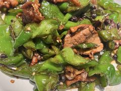 湖南辣椒炒肉-绿茶餐厅(蓝色港湾店)