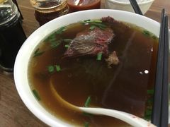 牛肉粉丝汤-草桥清真牛肉锅贴扁食店