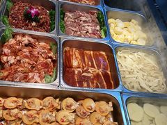 自助取餐区-非烤勿扰韩料自助烤肉(松山湖万科店)