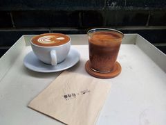 椰奶Dirty-YECLIP COFFEE黄色回形针咖啡