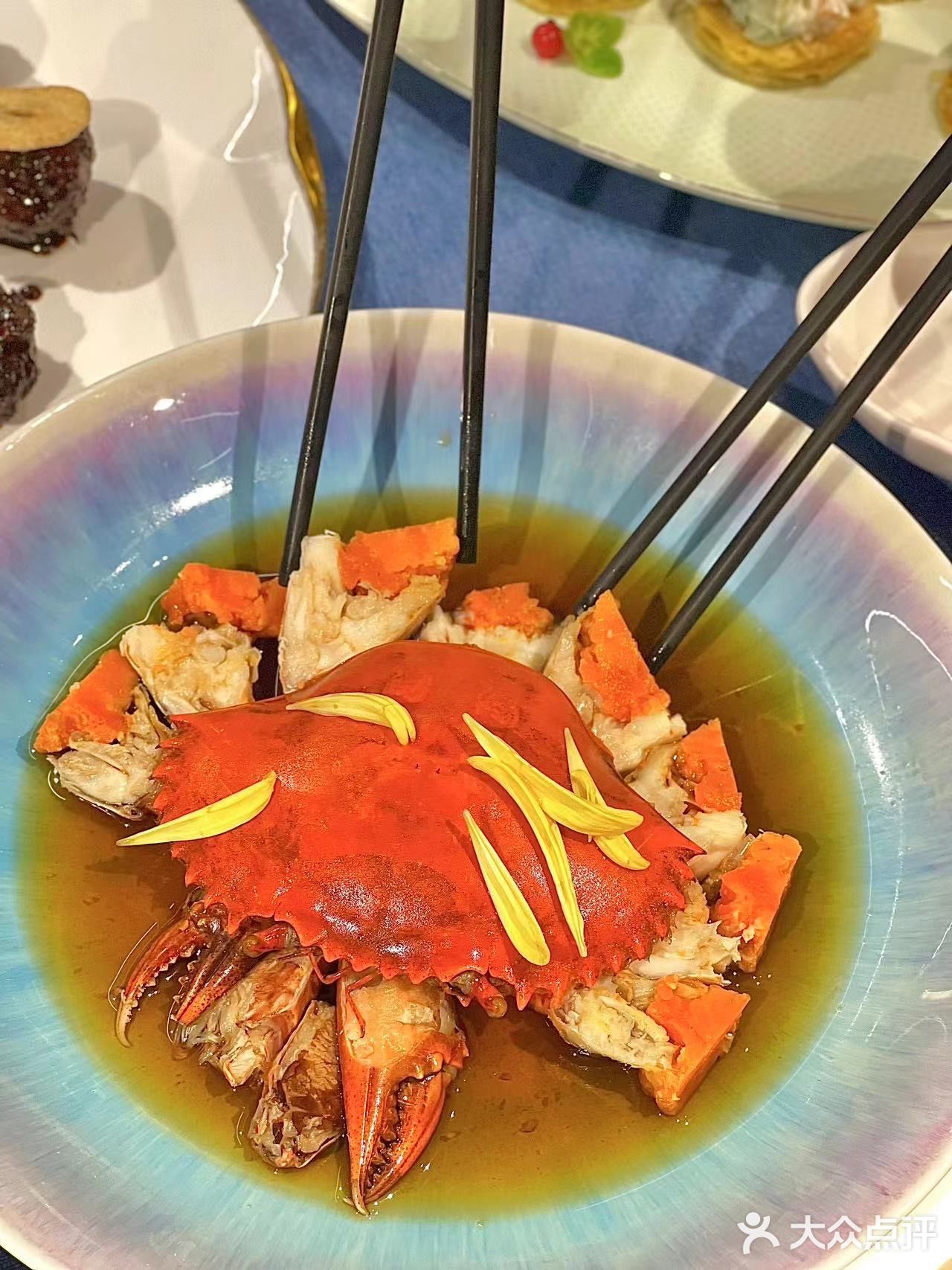 奔这只蟹来，吃的好过瘾了！