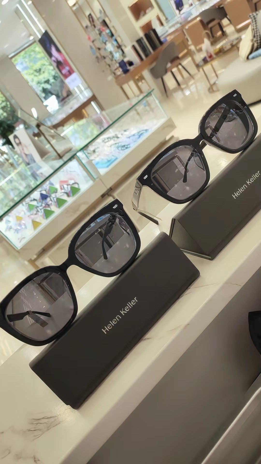 双胞胎客订 海伦凯勒近视太阳镜h2602h01
