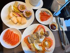 -大中华希尔顿酒店-念自助餐·海南美食·三文鱼