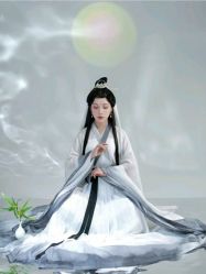 -虞美人汉服摄影