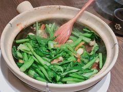 油渣生啫广东菜心-啫响粤煲料理(万好大厦店)