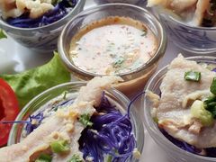 -蝶豆花蓝面条