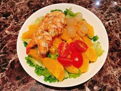 鲜橙老虎虾沙拉-Lets burger非常汉堡·环球风味(蓝色港湾店)