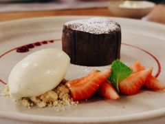 巧克力熔岩配冰激凌-EN SPACE恩空间