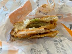 新奥尔良烤鸡腿堡-肯德基(诚上广场店)