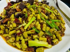 酸豇豆肉沫-胖哥家藏菜(护国路店)