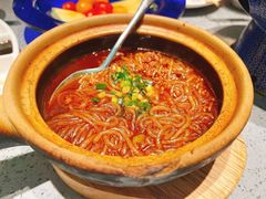 砂锅肉末粉丝煲-紫光园烤鸭(前门大栅栏店)