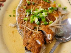 咸泥虾蒸鲚鱼-腰记饭店(龙源路店)