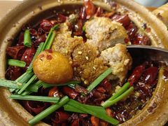 砂锅油泼原子弹-罗妈砂锅(四川成都奎星楼店)