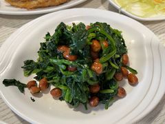 果仁菠菜-老北京馅饼粥(西单店)