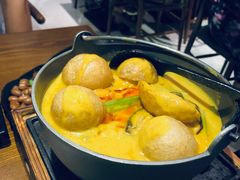 香滑黄咖喱素鸡煲-十二舍·湯物素煮(江泰潤政店)