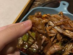 拌嘎巴虾-潮庭·大连海鲜·炭火烧烤·扇贝王(大连店)
