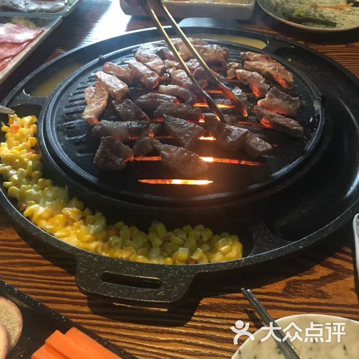 金达莱碳火烤肉的点评