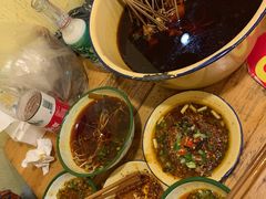 -拈签一笑黄牛肉辣卤串串