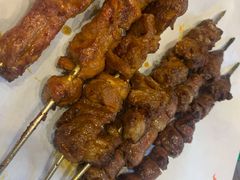 碳烤羊肉串-美达尔烧烤海鲜家常菜(泰山路店)