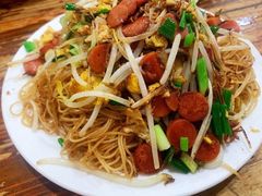 火腿肠炒粉干-凡老头米线砂锅(古荡新村西粮站)